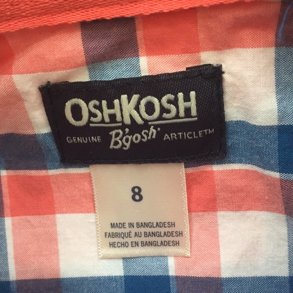 OshKosh Boys Button Down Shirt and Chino Shorts - Picture 8 of 16